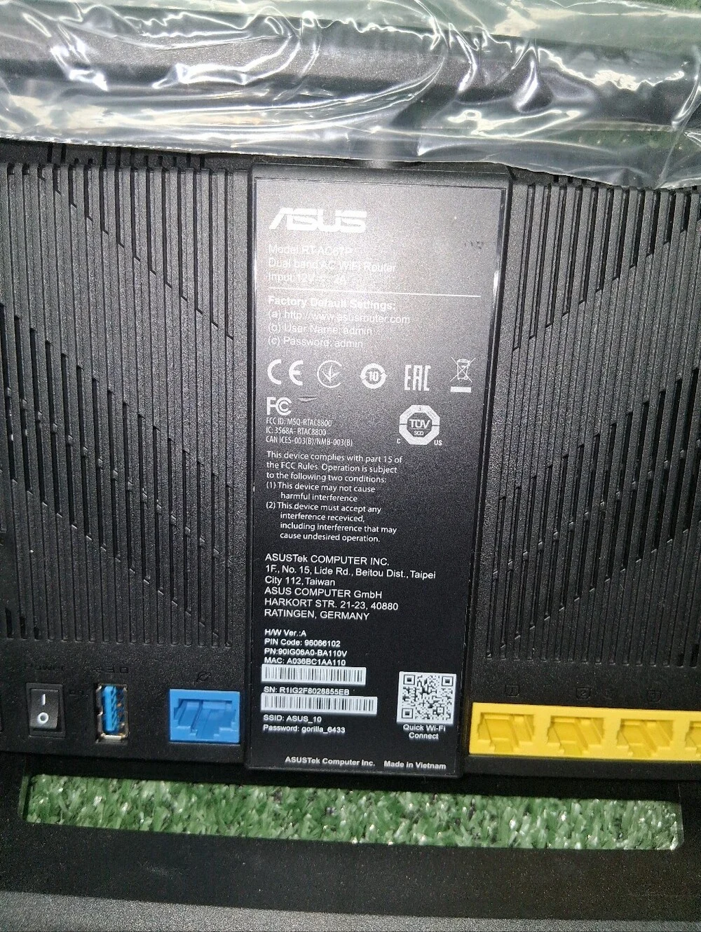 Asus Ac1900 Rtac67p 802.11ac Smart Router - Picture 4 of 6